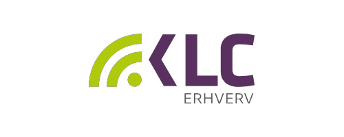 KLC Erhverv logo